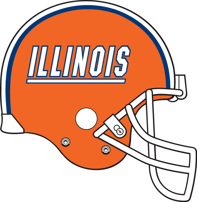 Illinois Fighting Illini 2005-2012 Helmet Logo iron on transfers for T-shirts